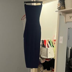 Windsor Midnight Blue Strapless Dress